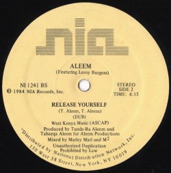 画像2: Aleem (Featuring Leroy Burgess) - Release Yourself  12"