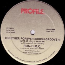 画像2: Run-D.M.C - Can You Rock It Like This/Together Forever  12"