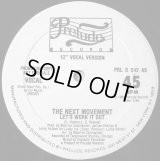 The Next Movement - Let's Work It Out  12"