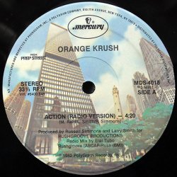 画像1: Orange Krush - Action (6:40 Disco Vers/4:20 Radio Vers)  12"