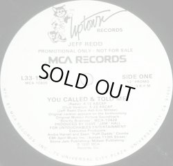 画像1: Jeff Redd - You Called & Told Me (5Vers Promo)  12"