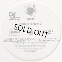 画像1: Public Enemy - Louder Than A Bomb/Tie Goes To The Runner  12"