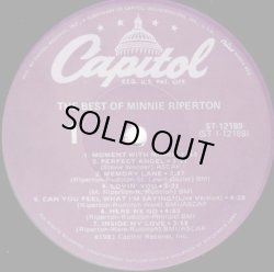 画像2: Minnie Riperton - The Best Of Minnie Riperton  LP