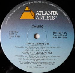 画像1: Cameo - Candy (Remix/7"Vers)  12"