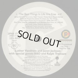 画像2: Luther + Janet + BBD + Ralph Tresvant - The Best Things In Life Are Free  12"