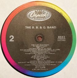 画像2: The B. B. &. Q. Band - Keep It Hot/On The Beat  12"