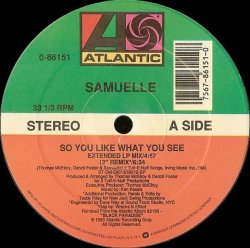 画像1: Samuelle - So You Like What You See  12"