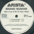 Brand Nubian - Don't Let It Go To Your Head  12"