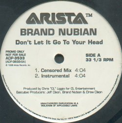 画像1: Brand Nubian - Don't Let It Go To Your Head  12"