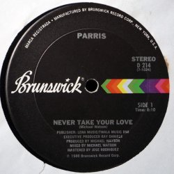 画像1: Parris - Never Take Your Love/Can't Let Go  12"