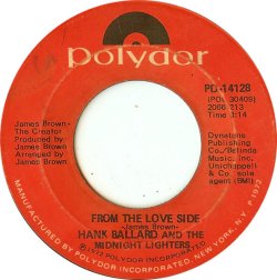 画像1: Hank Ballard And The Midnight Lighters - From The Love Side/Finger Poppin' Time   7"