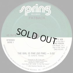画像1: Fatback - The Girl Is Fine (So Fine)  12"