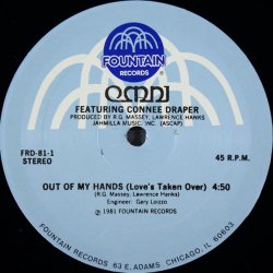 画像1: Omni Featuring  Connee Draper - Out Of My Hands  12"