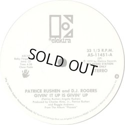 画像1: Patrice Rushen and D.J. Rogers - Givin' It Up Is Givin' Up/Settle For My Love  12" 