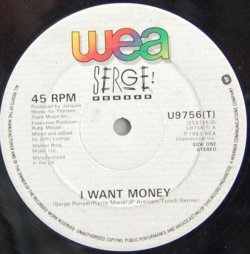 画像1: Serge Ponsar - I Want Money/Lifetime  12"