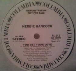 画像1: Herbie Hancock - You Bet Your Love/Ready Or Not  12"