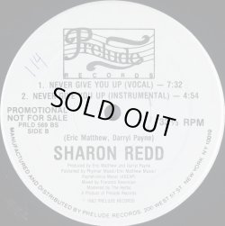 画像2: Sharon Redd‎ - In The Name Of Love/Never Give You Up  12"