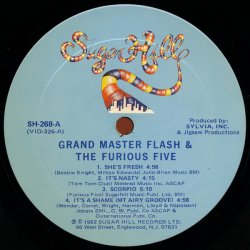 画像2: Grandmaster Flash & The Furious Five - S/T (The Message)  LP