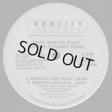 Rock Master Scott And The Dynamic Three - Request Line/The Roof Is On Fire  12"