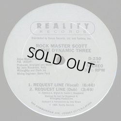 画像1: Rock Master Scott And The Dynamic Three - Request Line/The Roof Is On Fire  12"