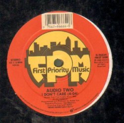 画像1: Audio Two - I Don't Care  12"