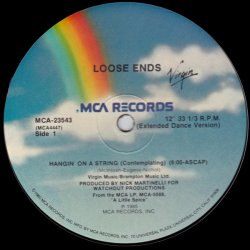 画像1: Loose Ends - Hangin' On A String/A Little Spice  12"