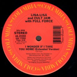 画像1: Lisa Lisa And Cult Jam With Full Force - I Wonder If I Take You Home  12"