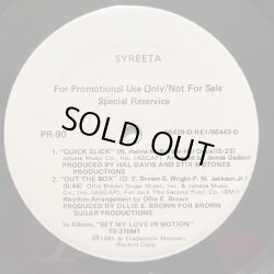 画像1: Syreeta - Quick Slick/Out The Box  12"