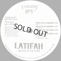 画像1: Latifah (Queen Latifah) - Wrath Of My Madness/Princess Of The Posse  12"