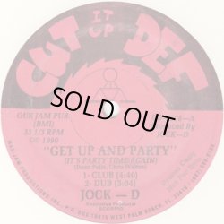 画像1: Jock-D - Get Up And Party (It's Party Time Again)/Lose Control  12"