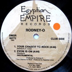 画像2: Rodney O - Everlasting Bass/Evon Is On/Your Chance To Rock  12"