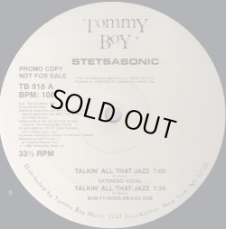画像2: Stetsasonic - Talkin' All That Jazz  12" 