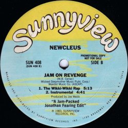 画像2: Newcleus - Jam On Revenge (The Wikki-Wikki Song)   12"