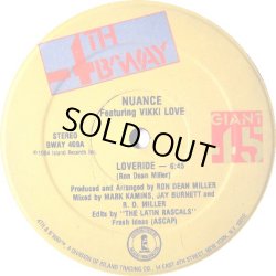画像1: Nuance Featuring Vikki Love - Loveride  12" 