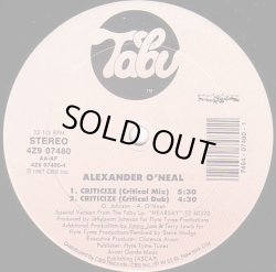 画像1: Alexander O'Neal - Criticize (4Vers) 12"