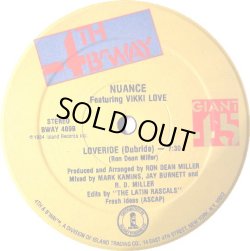 画像2: Nuance Featuring Vikki Love - Loveride  12" 