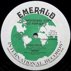 画像2: Mikki - Itching For Love (Long 6:18/Short 4:12)   12"