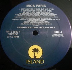 画像1: Mica Paris featuring Rakim - Contribution  12" 