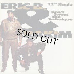 画像1: Eric B. & Rakim - Don't Sweat The Technique  12"