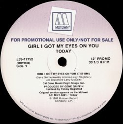 画像1: Today - Girl I Got My Eyes On You 12"