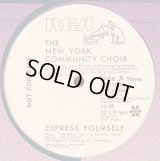 The New York Community Choir - Express Yourself/Have A Good Time  12"