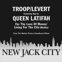 画像1: Troop/Levert Featuring Rap By Queen Latifah - For The Love Of Money/Living For The City (Medley)  12"