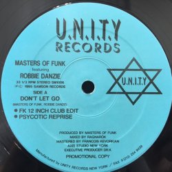 画像1: Masters Of Funk Featuring Robbie Danzie - Don't Let Go/So Special/Circles 12"