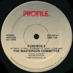 画像1: The Masterdon Committee - Funkbox 2 12"