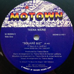 画像1: Teena Marie - Square Biz (6:40/Inst 6:39)  12"