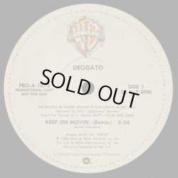 画像2: Deodato - Keep On Movin' (Remix)/Keep It In The Family (Remix)  12"