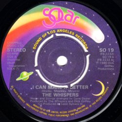 画像1: The Whispers - I Can Make It Better/Say You (Would Love For Me Too)  7"