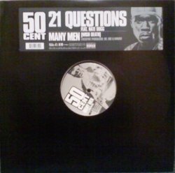 画像1: 50 Cent - 21 Questions feat: Nate Dogg/Many Men  12"