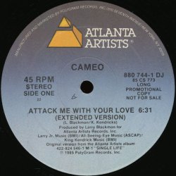 画像1: Cameo - Attack Me With Your Love  12"