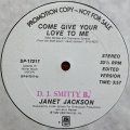 Janet Jackson - Come Give Your Love To Me  12"